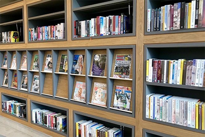 Logo van de Bibliotheek Waalre