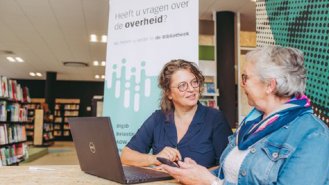 IDO spreekuren met twee mensen